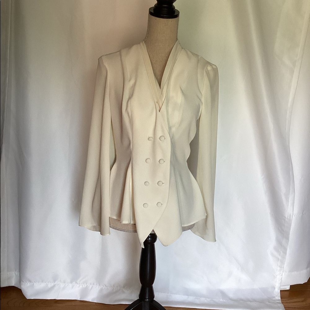 Vintage DW3 white blouse